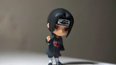 Photo of Anime Pins and Stand Figures in Anime Culture