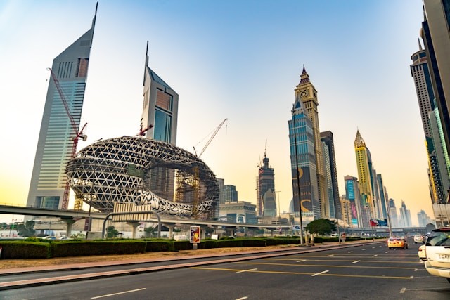 dubai street view